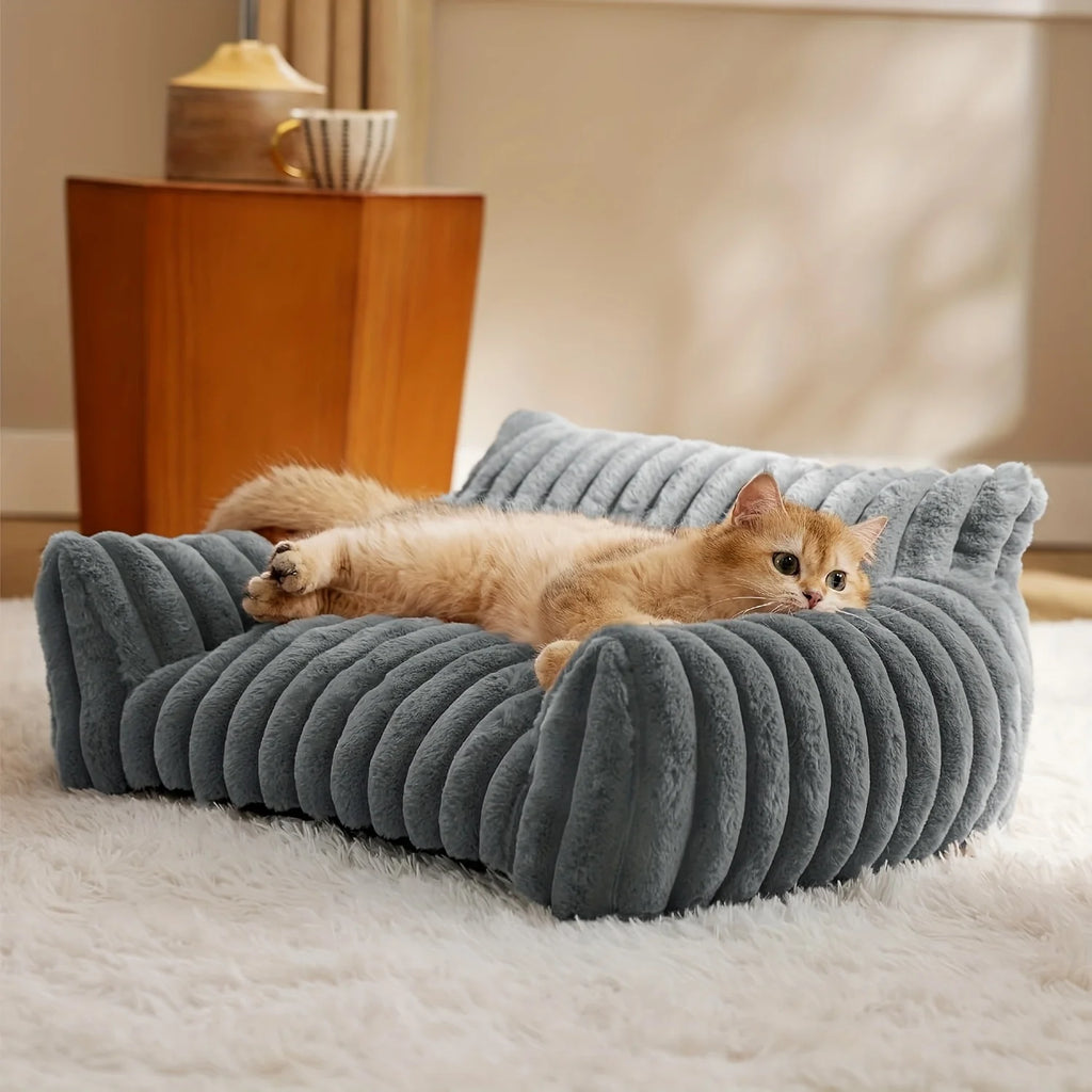 Katzenbett Detailansicht der Polsterung